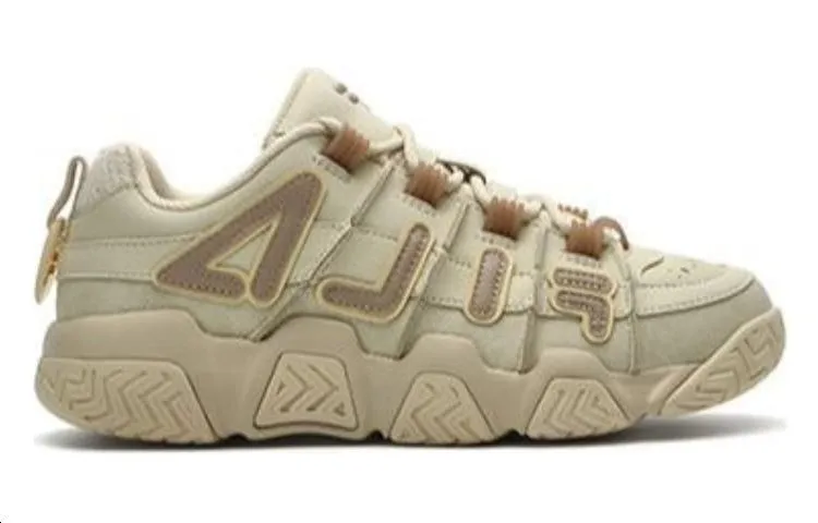 (WMNS) FILA FUSION Barricade Sneakers 'Beige Brown' T12W343201FAL sold by KicksCrew product image thumbnail 2
