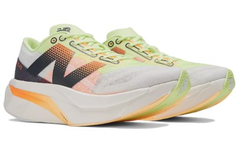 (WMNS) New Balance FuelCell SuperComp Elite v4 Sneakers 'Black White Yellow' WRCELLA4 sold by KicksCrew