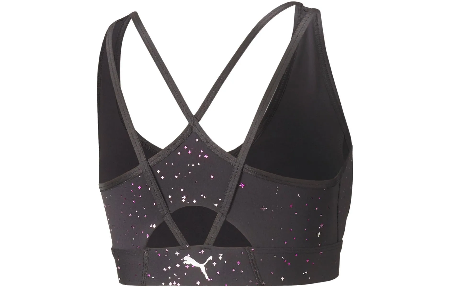 (WMNS) PUMA Mid Impact Concept Bra 'Grey' 521372-01 sold by KicksCrew product image thumbnail 2