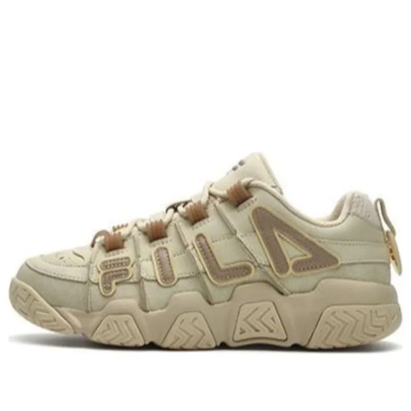 (WMNS) FILA FUSION Barricade Sneakers 'Beige Brown' T12W343201FAL sold by KicksCrew