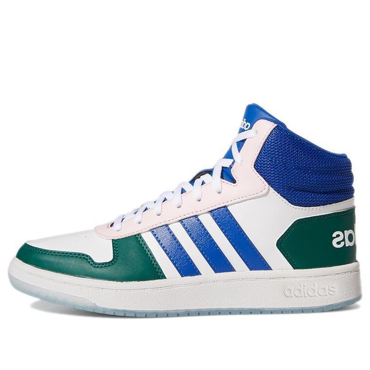 (WMNS) Adidas Neo Hoops 2.0 Mid Shoes 'White Royal Blue' GY5900 sold by KicksCrew