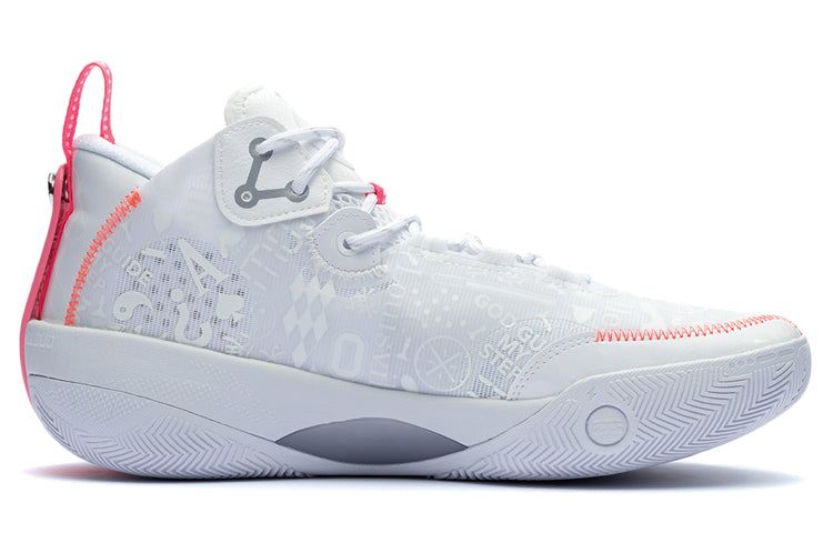Li-Ning Wade Shadow 3 White Pink ABPT065-1 sold by KicksCrew product image thumbnail 2