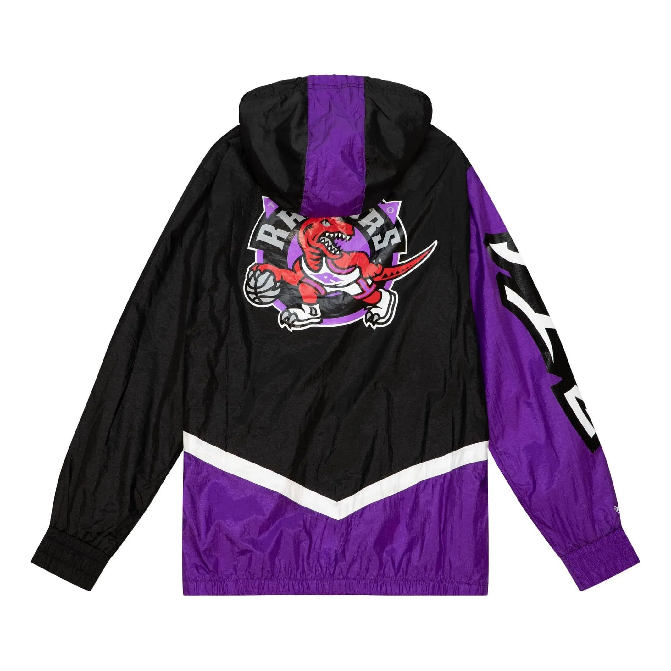 Mitchell & Ness x NBA Toronto Raptors Undeniable Full Zip Windbreaker Jacket 'Black Purple' OJZP3409-TRAYYPPPBLCK sold by KicksCrew product image thumbnail 2