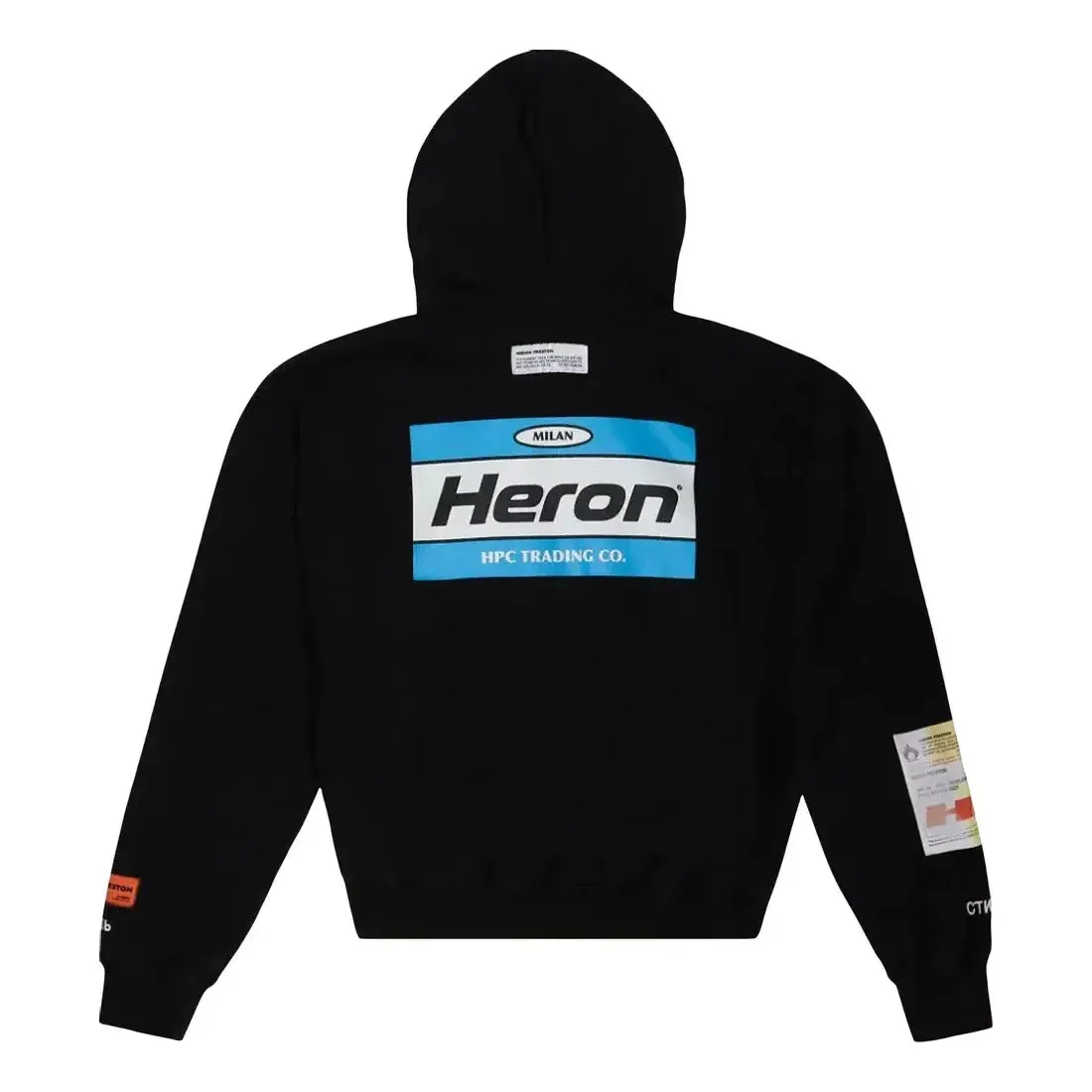 HERON PRESTON Zip Heron Gum Jacket 'Black' HMBE007F21JER0021040 sold by KicksCrew product image thumbnail 2