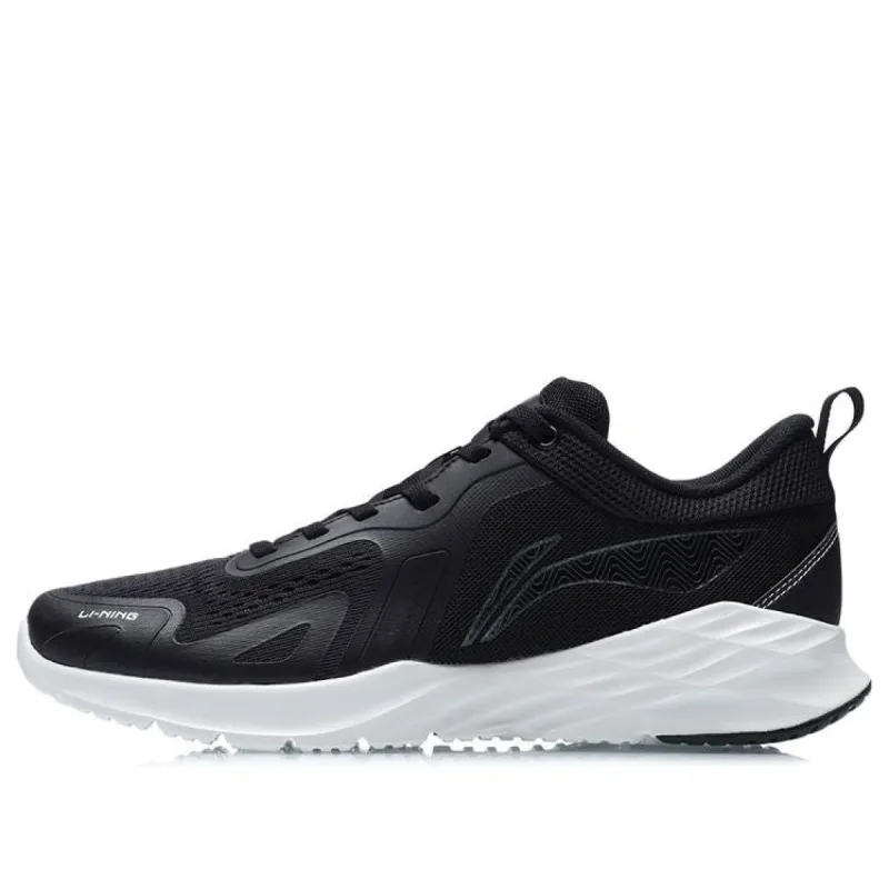Li-Ning Running Shoes 'Black White' ARHR061-2 sold by KicksCrew