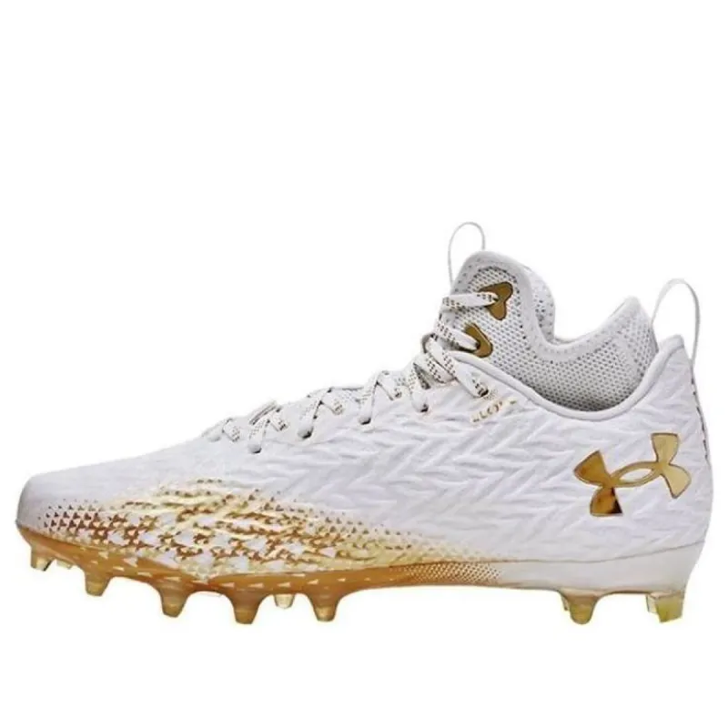 Under Armour Spotlight Clone 3.0 MC 'White Metallic Gold' 3026334-104 sold by KicksCrew