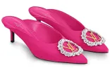 (WMNS) LOUIS VUITTON Madeleine Mule Heels 'Pink' 1A5BUY sold by KicksCrew