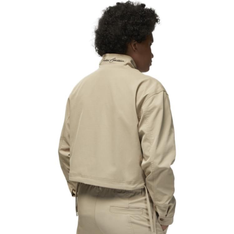 (WMNS) Air Jordan Paris Collective Jacket 'Beige' DV1382-250-YC sold by KicksCrew product image thumbnail 2