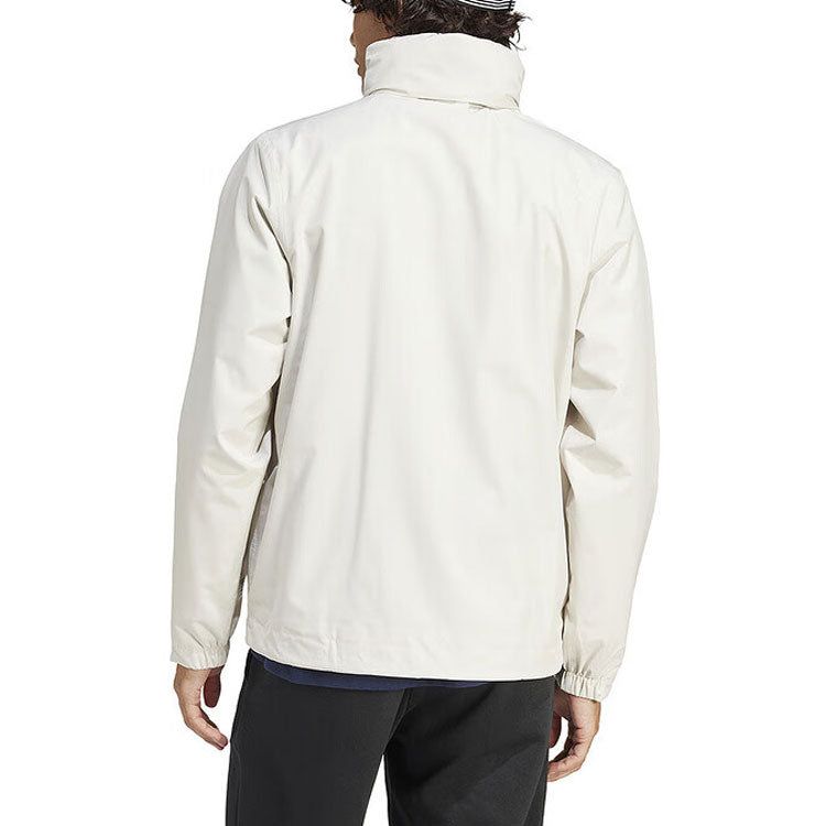 adidas Bsc 3-Stripes Rain.Rdy Jacket 'White' IS1237 sold by KicksCrew product image thumbnail 4