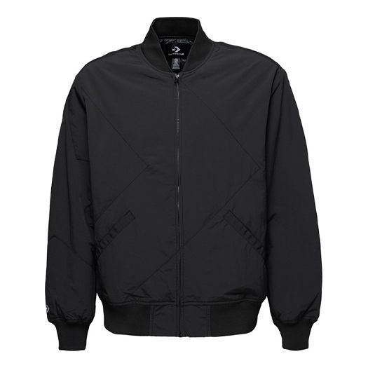 Converse Star Chevron Bomber Jacket 'Black' 10008249-A03 sold by KicksCrew