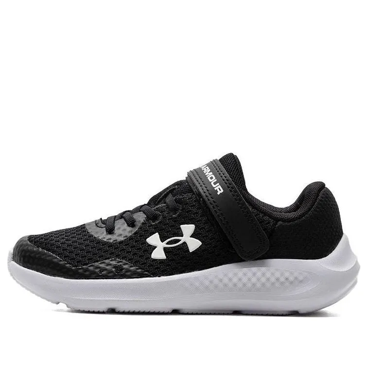 (PS) Under Armour Charged Pursuit 3 AC 'Black White' 3024988-001 sold by KicksCrew