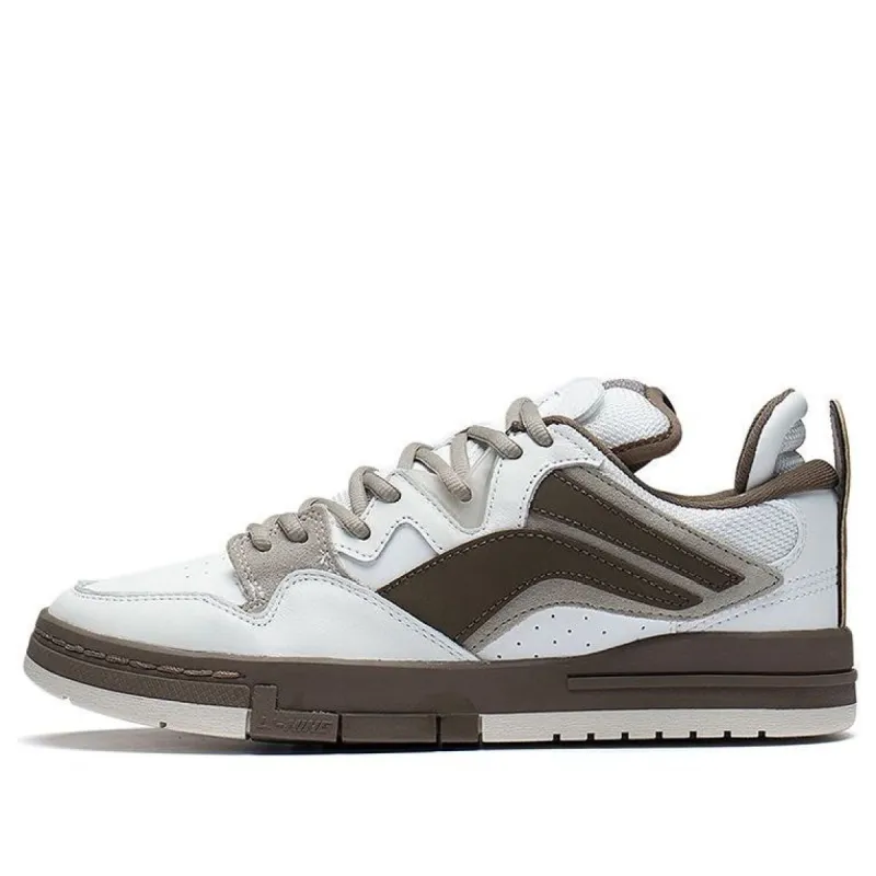 (WMNS) Li-Ning Wave Pro 'White Khaki' AECS060-2 sold by KicksCrew