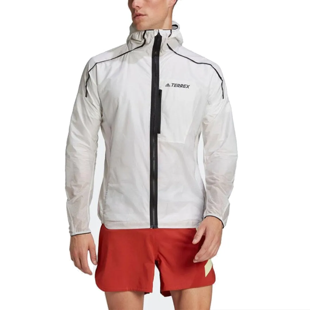 adidas Terrex Agravic Wind Jacket 'White Black' HA7538 sold by KicksCrew product image thumbnail 3