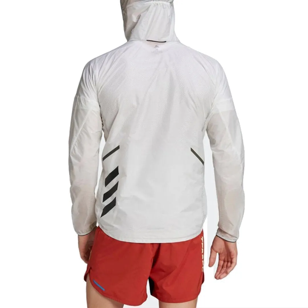adidas Terrex Agravic Wind Jacket 'White Black' HA7538 sold by KicksCrew product image thumbnail 2