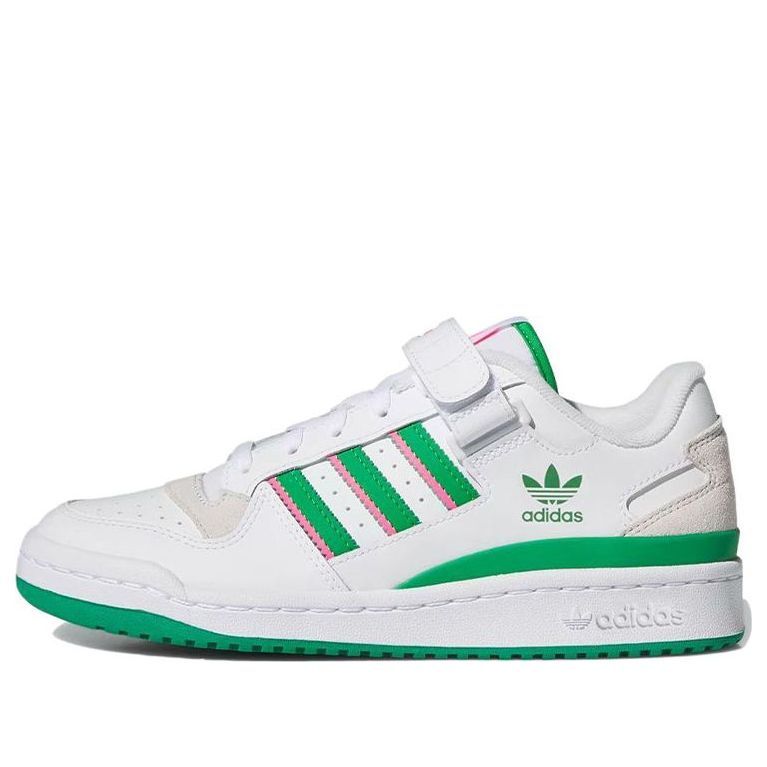 (WMNS) Adidas Forum Low 'White Green Pink' IE7422 sold by KicksCrew