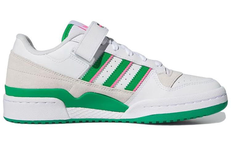 (WMNS) Adidas Forum Low 'White Green Pink' IE7422 sold by KicksCrew product image thumbnail 2