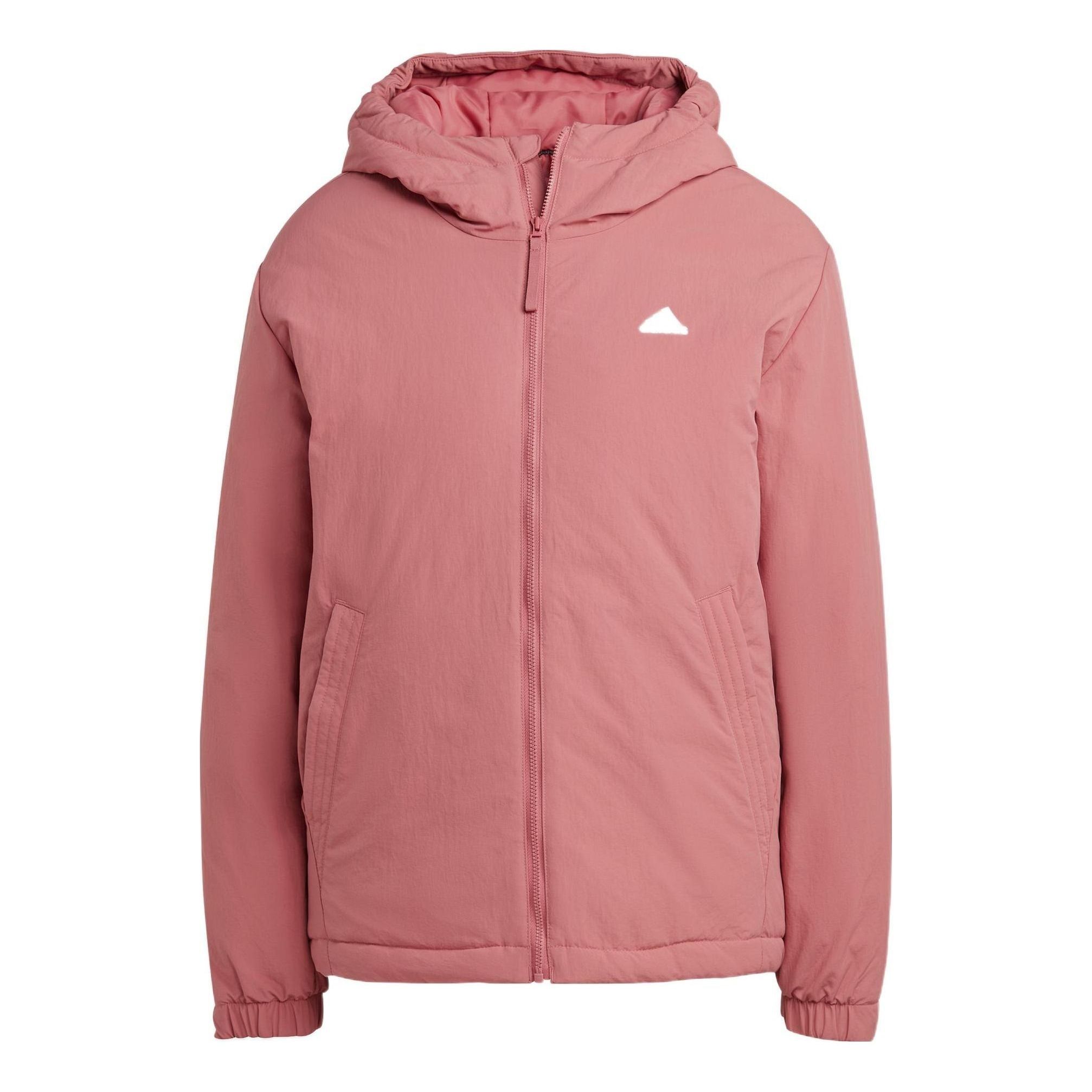 (WMNS) adidas BSC Sturdy Insulated Hooded Jacket 'Pink' HM2266 sold by KicksCrew