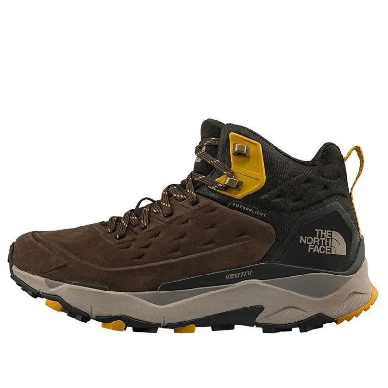 THE NORTH FACE Vectiv Exploris Futurelight Mid Hiking Shoes 'Deep Brown Tnf Black' 5G39-13B sold by KicksCrew