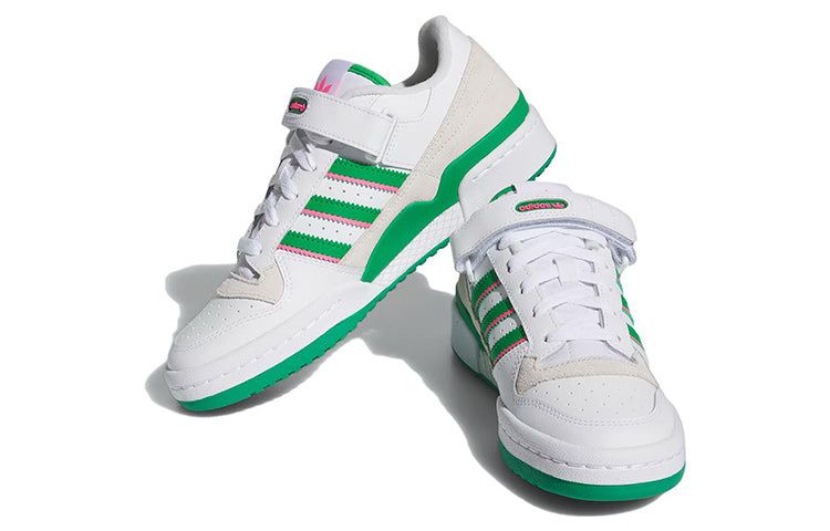 (WMNS) Adidas Forum Low 'White Green Pink' IE7422 sold by KicksCrew product image thumbnail 3