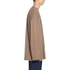Balenciaga Caps Oversized Long Sleeve T-Shirt 'Khaki' 681046TNVL17761 sold by KicksCrew