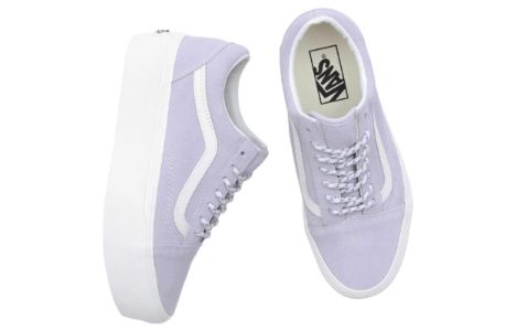 Vans Old Skool Stackform Shoes 'Lilac White' VN0A7Q5MSQT sold by KicksCrew
