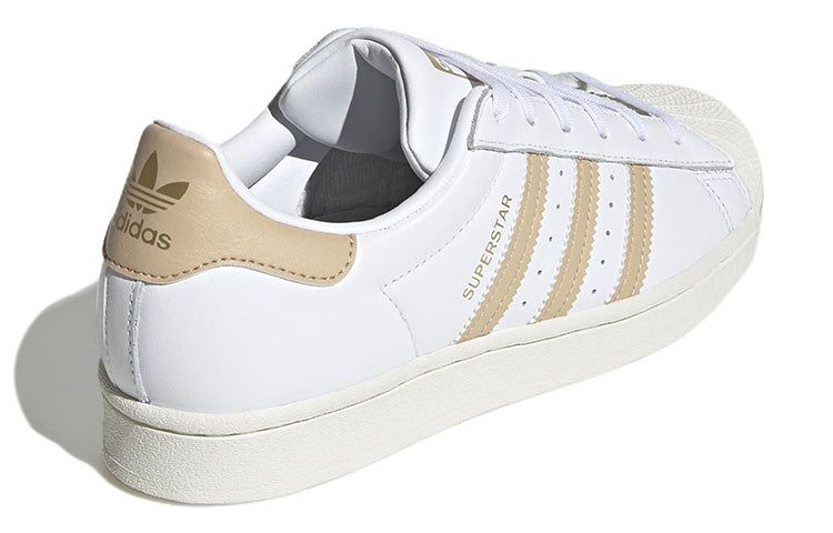 (WMNS) adidas originals Superstar 'White Magic Beige' HQ3968 sold by KicksCrew product image thumbnail 4