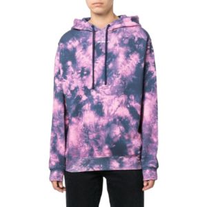 (WMNS) Off-White Arrows Motif Tie Dye Hoodie 'Pink Blue' OWBB035F22JER0063045 sold by KicksCrew