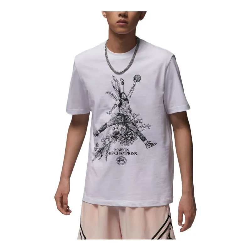 Air Jordan Sport Dri-FIT T-shirt Asia Sizing 'White' FZ1929