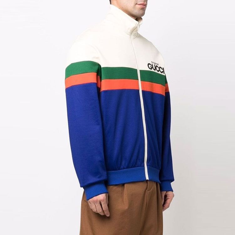 Gucci 'Original Gucci' Print Jersey Jacket 'Multicolor' 673297-XJDUZ-9093 sold by KicksCrew product image thumbnail 4
