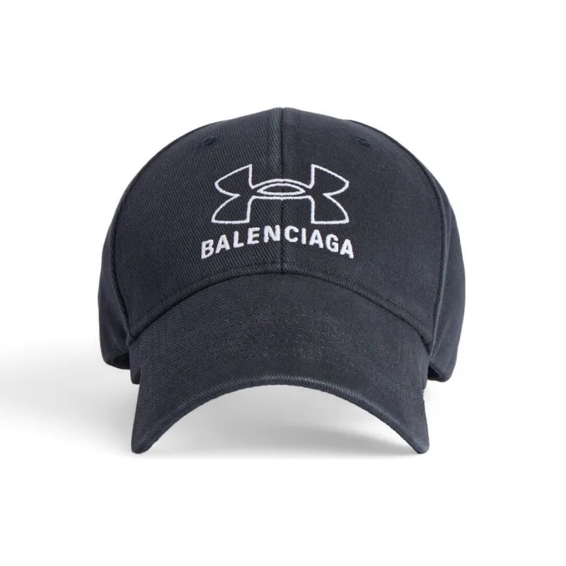 Balenciaga x Under Armour Cap 'Black White' 807145410B21160 sold by KicksCrew