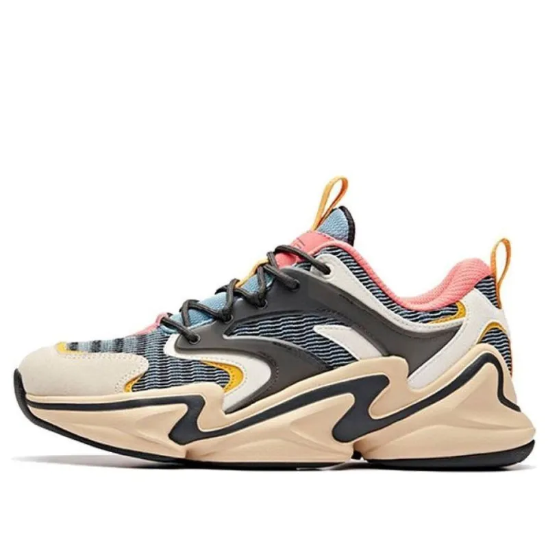 (WMNS) ANTA Running Series Sneakers 'Rice Black Green' 12918881-3 sold by KicksCrew