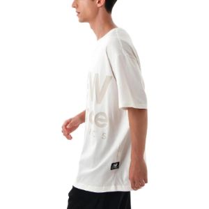 New Balance Athletics Unisex Out of Bounds Oversized Short Sleeve T-Shirt 'Sea Salt' UT23505-SST sold by KicksCrew
