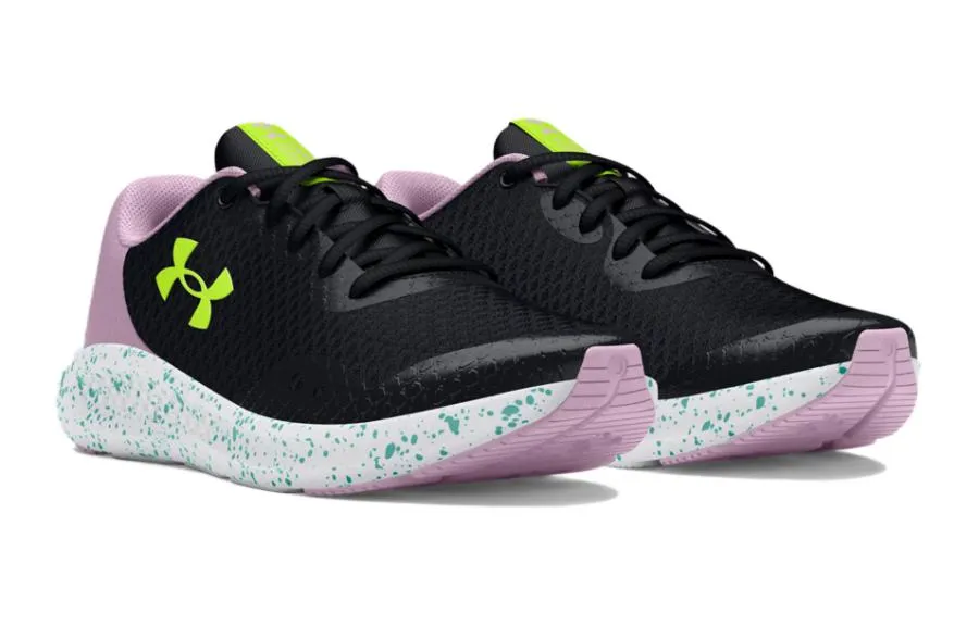 (GS) Under Armour Charged Pursuit 3 'Black Purple Ace' 3025011-002 sold by KicksCrew product image thumbnail 3