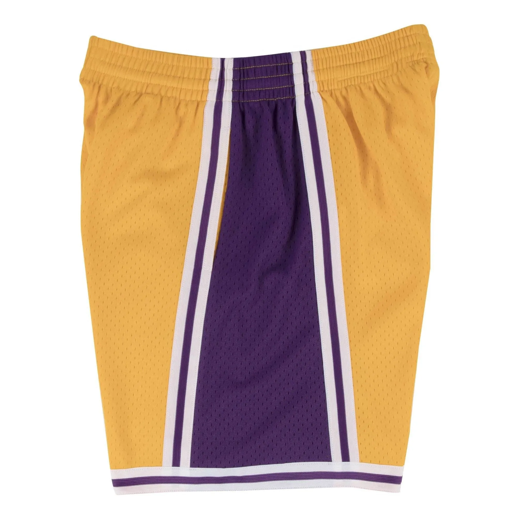 Mitchell & Ness x NBA Los Angeles Lakers 1996-97 Road Swingman Shorts 'Yellow' 540B-302-7LALQPV sold by KicksCrew product image thumbnail 2