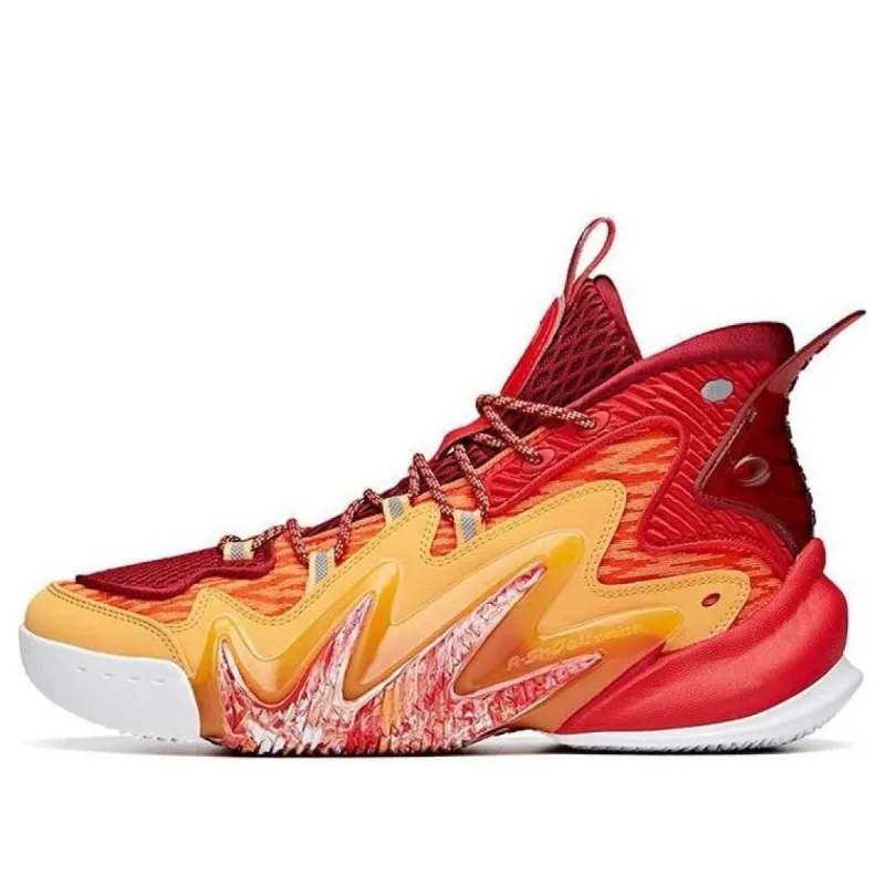 ANTA Shock Wave 2 'Red Yellow' 112031602-2 sold by KicksCrew
