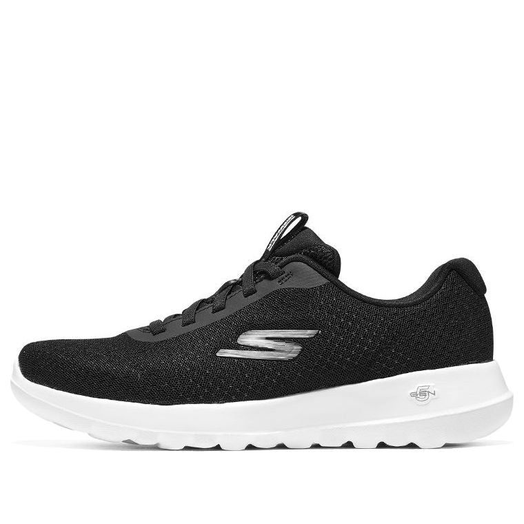 (WMNS) Skechers Go Walk Joy 'Black White' 124661-BKW sold by KicksCrew