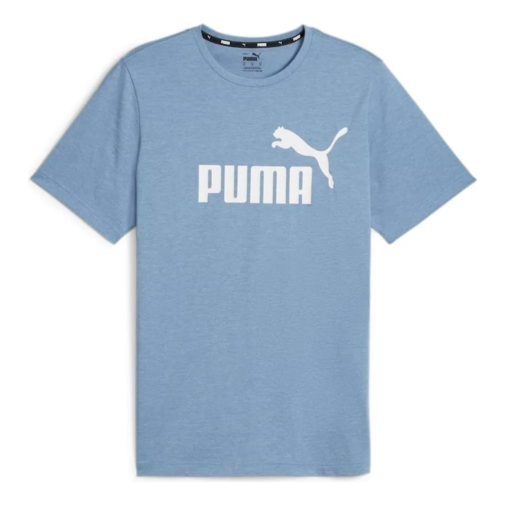 PUMA Classic Logo T-shirt 'Blue' 675711-20 sold by KicksCrew