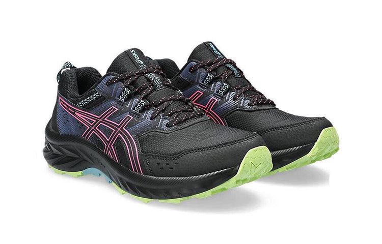 (WMNS) ASICS Gel Venture 9 'Black Hot Pink' 1012B313-006 sold by KicksCrew product image thumbnail 3