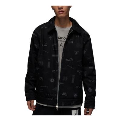 Air Jordan Flight Heritage Jacket 'Black' DV7564-010 sold by KicksCrew