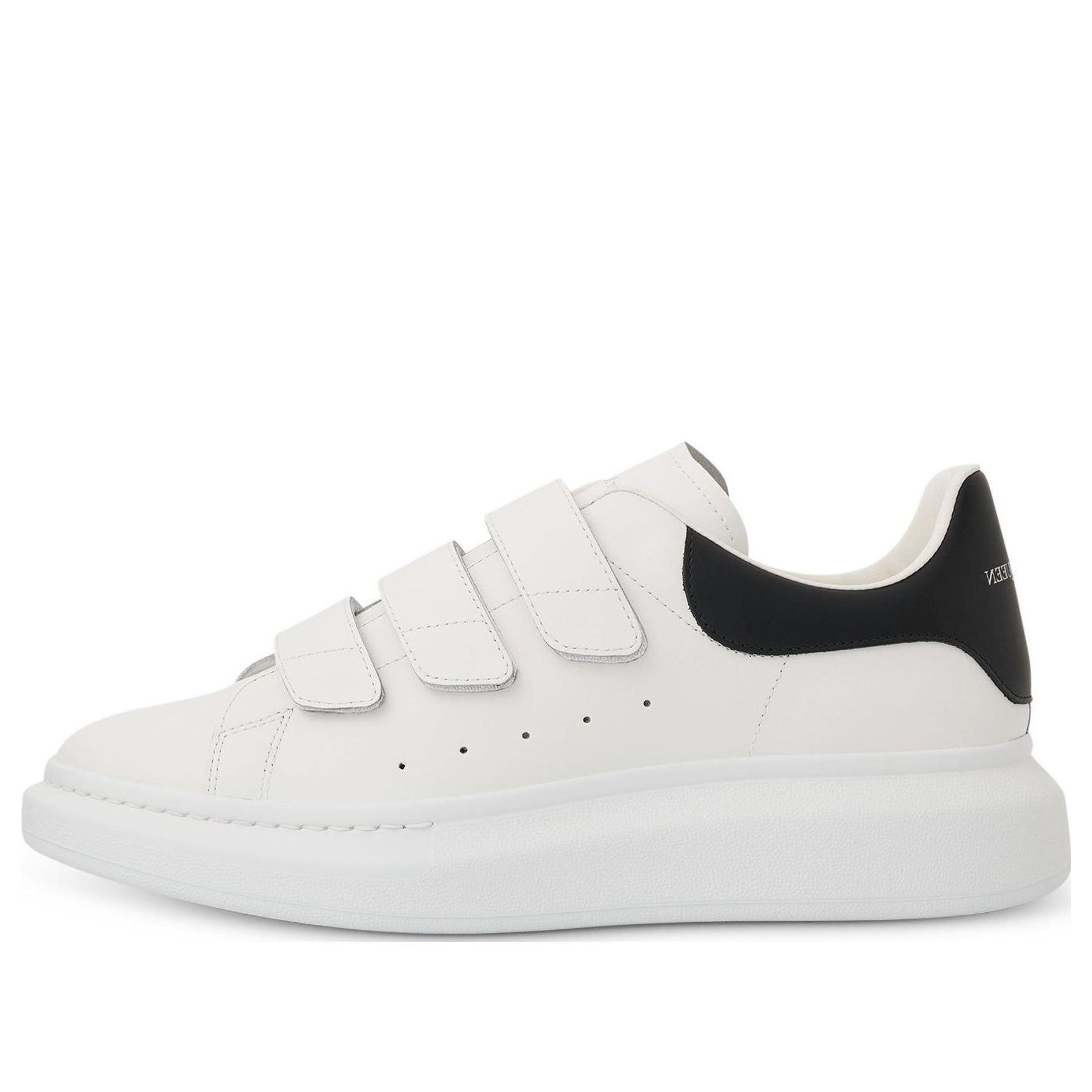 Alexander McQueen Larry Sneakers 'White Black' 705067WHGP59061 sold by KicksCrew