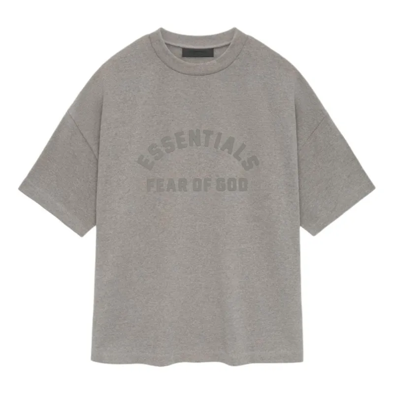 Fear of God Essentials SS24 Heavy T-shirt 'Heather Grey' 125SU242001F made by KicksCrew