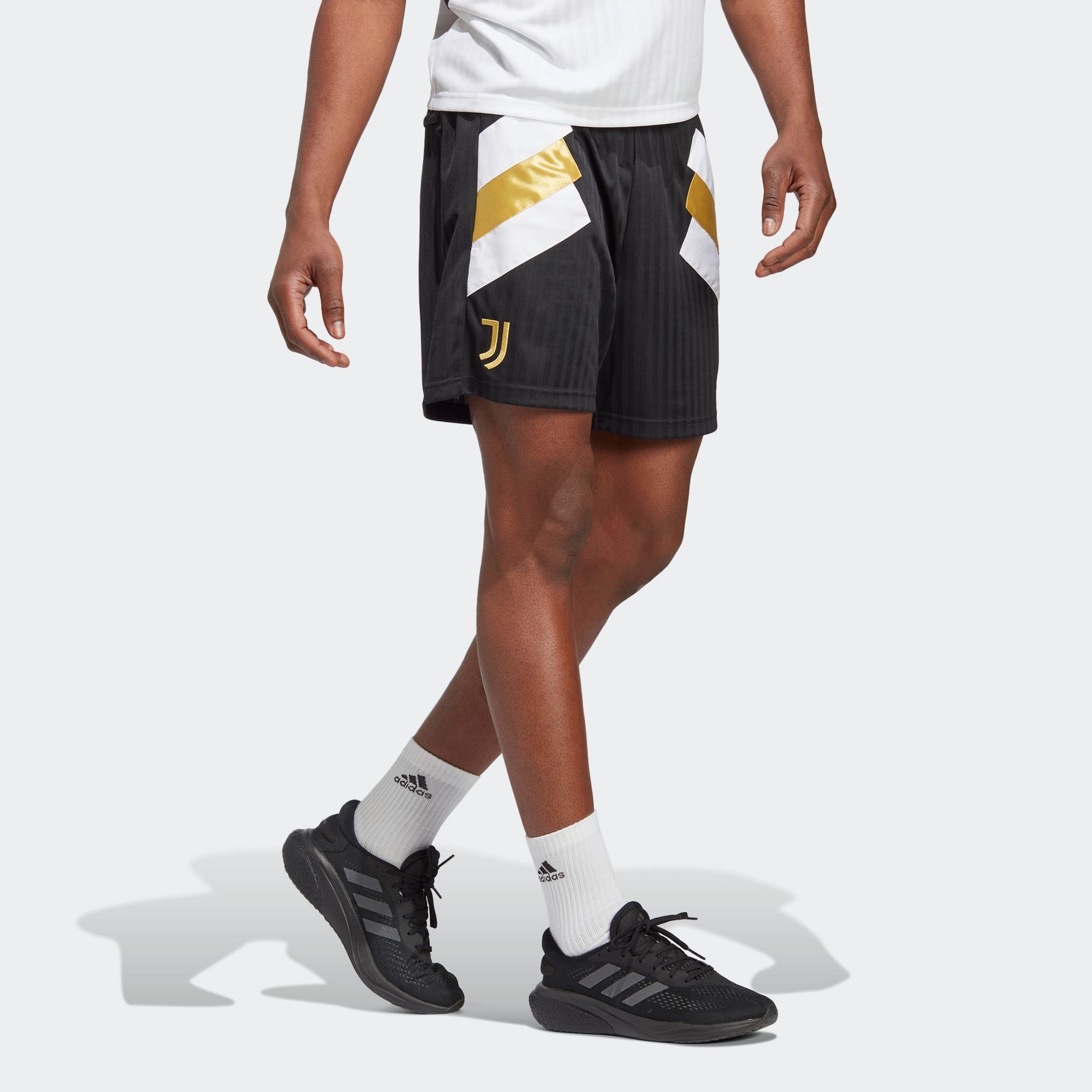 adidas Juventus Icon Shorts 'Black' HS9806 sold by KicksCrew product image thumbnail 3