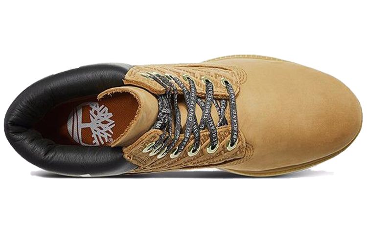 Timberland 6-Inch Premium Logo Wide-Fit Boots 'Wheat Nubuck' A1TUU sold by KicksCrew product image thumbnail 3