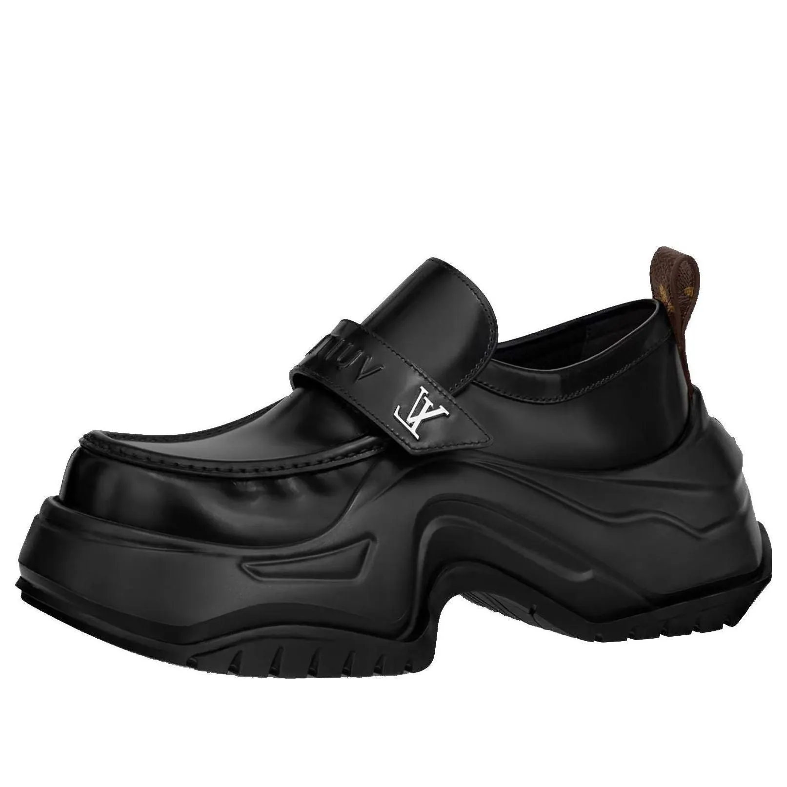 (WMNS) LOUIS VUITTON Archlight 2.0 Platform Loafers 'Black' 1ABIJS sold by KicksCrew