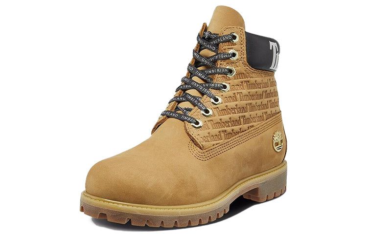 Timberland 6-Inch Premium Logo Wide-Fit Boots 'Wheat Nubuck' A1TUU sold by KicksCrew product image thumbnail 2