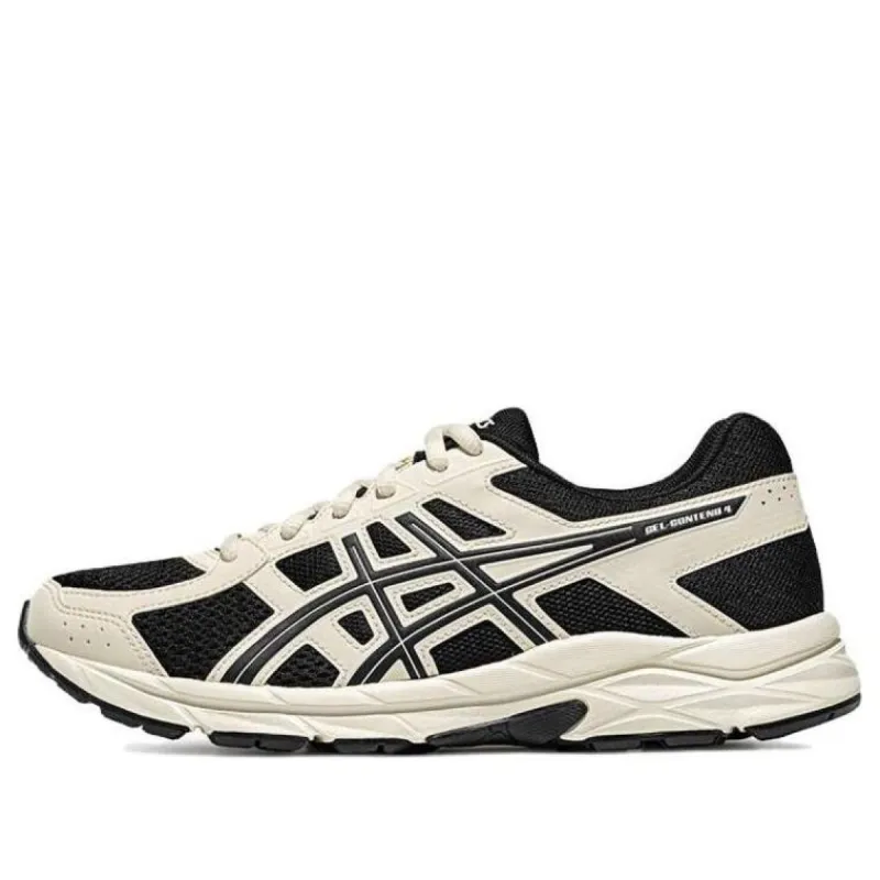 (WMNS) ASICS Gel-Contend 4 Sneakers 'Cream White Black' T8D9Q-008 sold by KicksCrew
