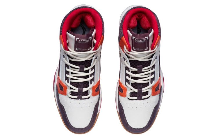Li-Ning Basketball Shoes 'White Black Red' AGBR083-5 sold by KicksCrew product image thumbnail 4