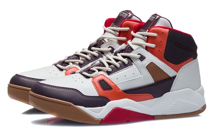 Li-Ning Basketball Shoes 'White Black Red' AGBR083-5 sold by KicksCrew product image thumbnail 3