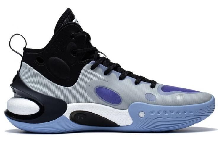 Li-Ning Yushuai 17 High 'Black Grey' ABAT043-2 sold by KicksCrew product image thumbnail 2