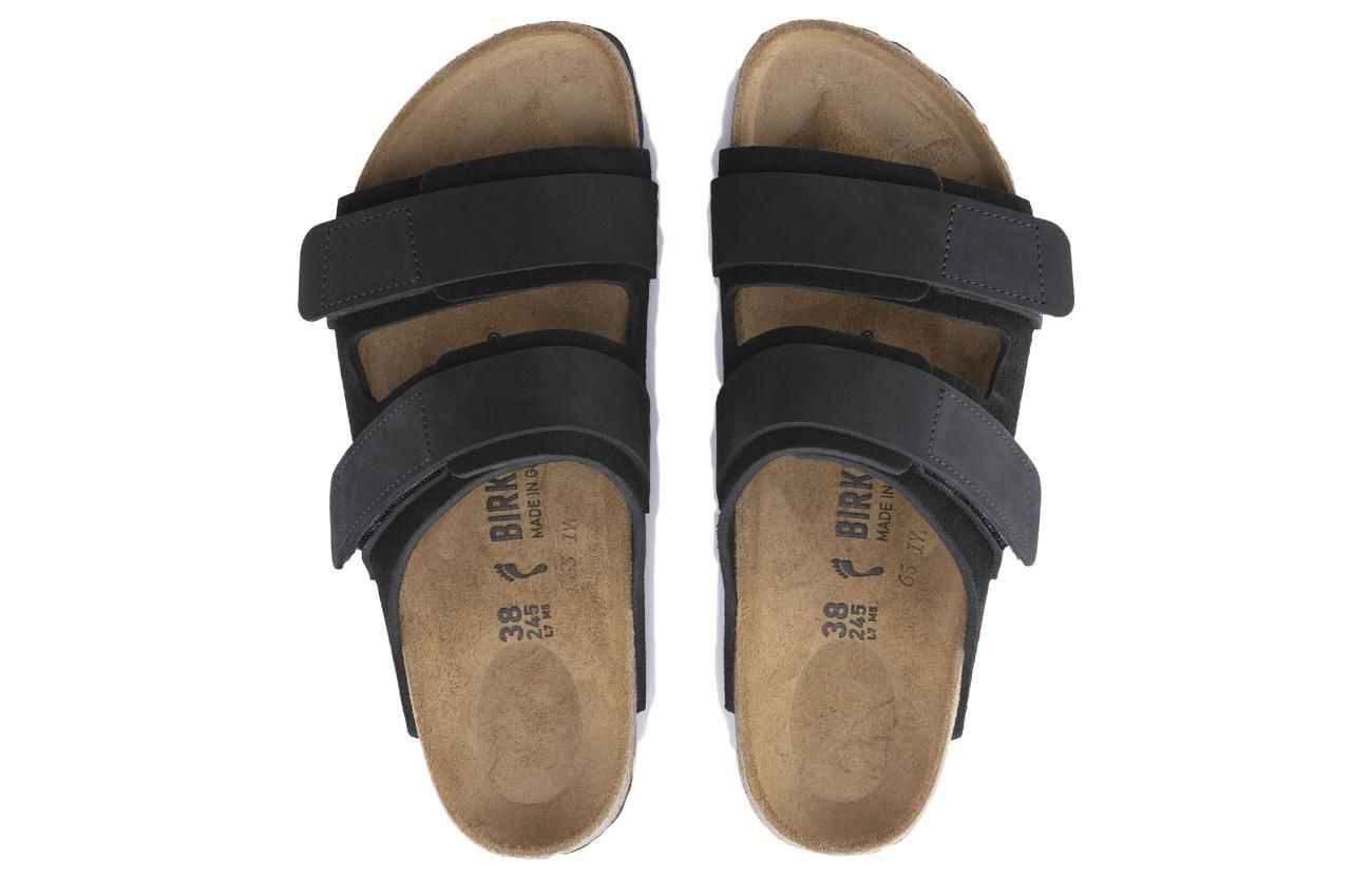 Birkenstock Uji Nubuck/Suede Leather 'Black' 1024810 sold by KicksCrew product image thumbnail 4